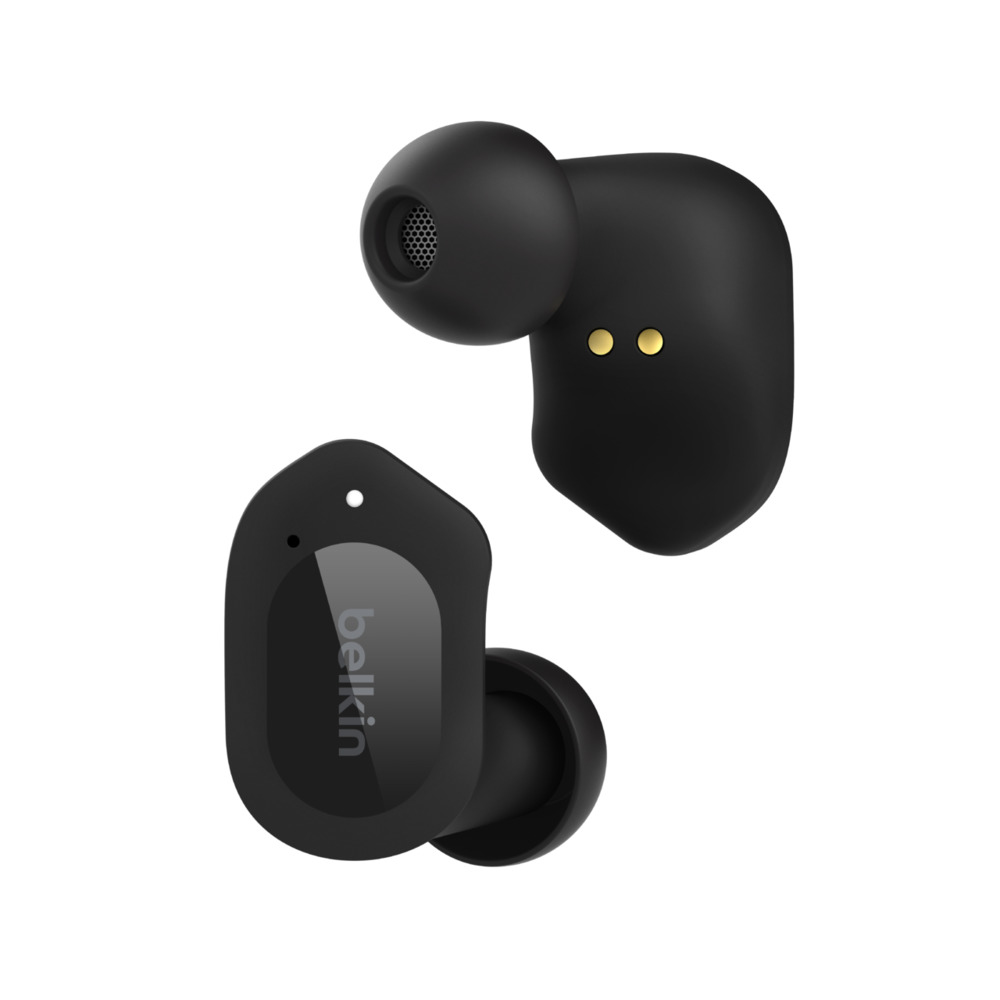 Belkin SOUNDFORM Play Headset Wireless In-ear Calls/Music USB Type-C Bluetooth Black - AUC005BTBK